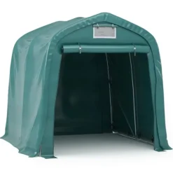 Garagetält PVC 1,6x2,4 m grön