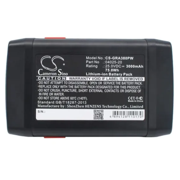 Gardena batteri 04025-20 för Accu-Spindelmaher 380 Li
