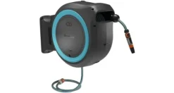 Gardena Batteridriven väggslanglåda PowerRoll 40 Meter - Solo