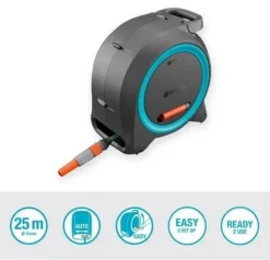 Gardena Transportabel vægslangeboks M/L 25 m