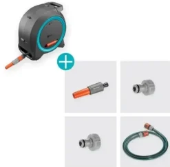 Gardena Transportabel vægslangeboks M/L 25 m