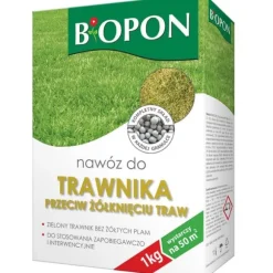 GÖDNINGSMEDEL - FÖR GRÄSMATTA MOT GULNING 1 KG - BR BIO-1175