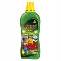 GÖDNINGSMEDEL FÖR BALKONGVÄXTER 0,75L AGRECOL