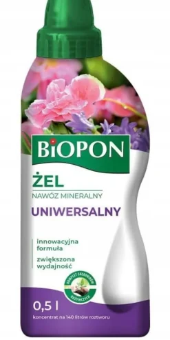 Gödselmedel för blommor och växter universal mineralgel 0,5 l
