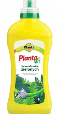 Gödselmedel för gröna växter 1L intensiv grön och hälsosam tillväxt