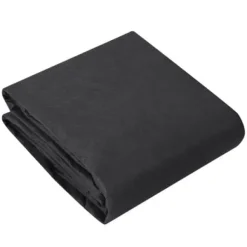 Geotextilväv, 3x30,5 m, Svart, Ovävd kraftig ogräsduk