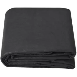 Geotextilväv, 3x30,5 m, Svart, Ovävd kraftig ogräsduk