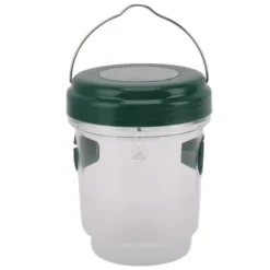 Getingfångare LED-soldrivna vattentäta bålgetingsfällor för getingfruktfluga Trädgårdsterrass Farmland Green