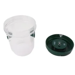 Getingfångare LED-soldrivna vattentäta bålgetingsfällor för getingfruktfluga Trädgårdsterrass Farmland Green