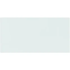 Glasskiva för öppen spis rektangulär 100x50 cm