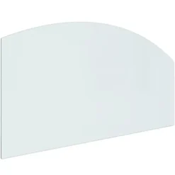 Glasskiva för öppen spis 120x60 cm