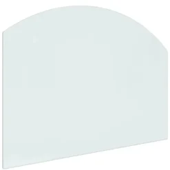 Glasskiva för öppen spis 80x60 cm