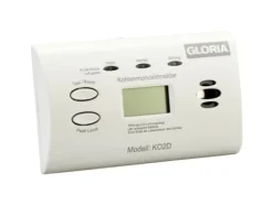 Gloria 002518.0571 Kolmonoxiddetektor Batteridriven Detekterade kolmonoxid