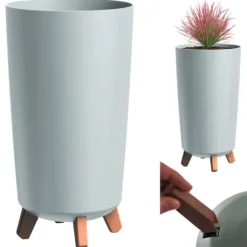 Gracia Tubus Slim DGTL200 Blomkruka - Ljusgrå