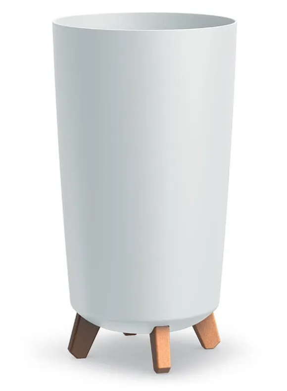 GRACIA TUBUS SLIM DGTL240 blomkruka på ben | Vit