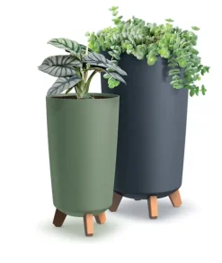 GRACIA TUBUS SLIM DGTL240 blomkruka på ben | Vit