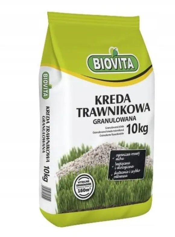 Granulerad kritgödsel för gräsmatta 10 kg