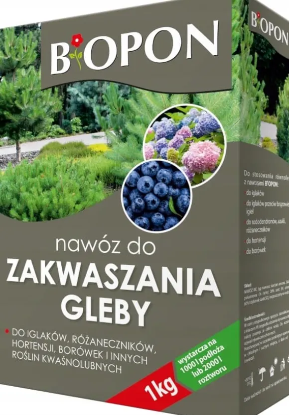 Granulärt gödselmedel för försurning, jordförsurningsmedel 1 kg