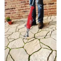 Grön elektrisk ogräsbrännare - ROTHENBERGER - 600°C - ∅75 mm - Röd