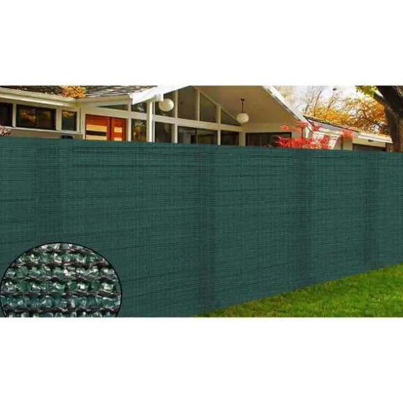 Grönt maskeringsnät, 50 m, för 1,5 m staket