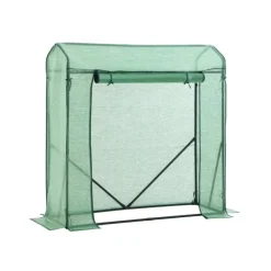 Grönt växthus i plast, 150 x 50 x 150 cm