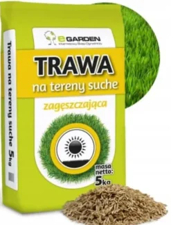 Gräs 5 kg för torra områden Mycket torktåliga gräsfrön 200 m²