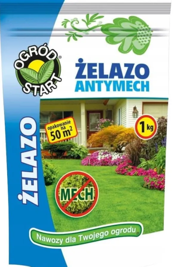 Gräsgödsel Järn Antimossa Trädgård Start 1kg