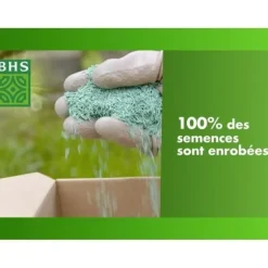 Gräsmatta - BHS - Seaside Lawn 10 kg | Resistent mot vind, torka och salt | Vacker, attraktiv och robust sommargräsmatta.