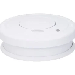 Grundig rökdetektor/brandvarnare i vitt