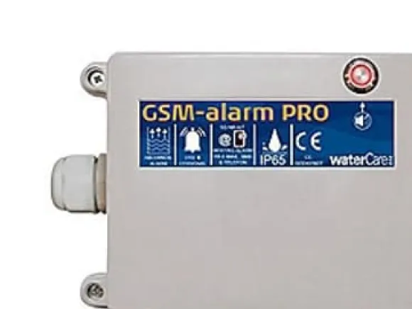 GSM VA-alarm PRO - 5G. alarmvippe med 5m kabel. Watercare