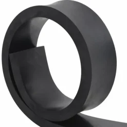 Gummikant för snöplog svart 100x8x2 cm