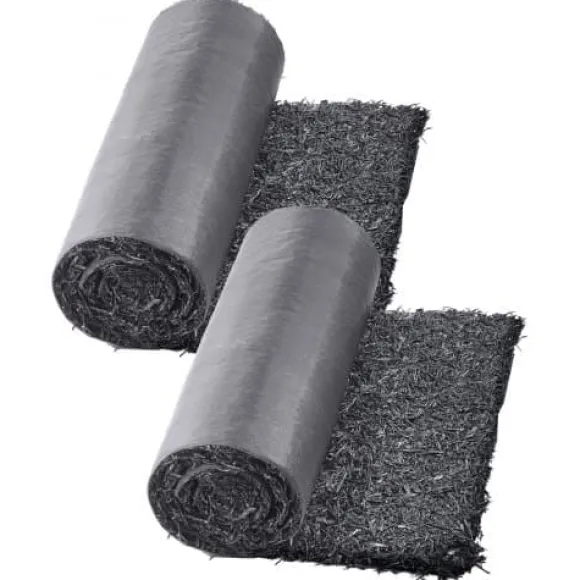 Gummimatta, 244x56 cm, Svart, Återvunnet gummi