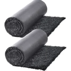 Gummimatta, 244x56 cm, Svart, Återvunnet gummi