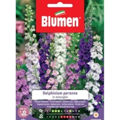 HALV PÄRLDUPLINS PEREN MIX BLOMMAR