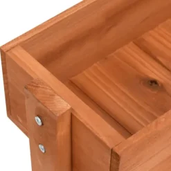 Handgjord odlingslåda i granträ med 3 hyllor | Storlek: 52x30x78 cm