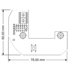 Hekatron FM.Pro X Trålöds modul (B x D) 60 mm x 78 mm