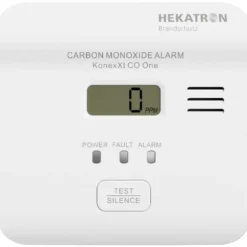 Hekatron KonexXt CO One Kolmonoxid-detektor inkl. 10 års batteri batteri Detektering Kolmonoxid