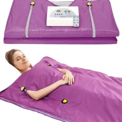 Hemsauna Filt, Infraröd Värme, Justerbar Temperaturkontroll,220V EU-kontakt