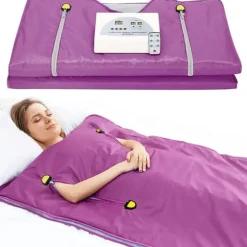 Hemsauna Filt, Infraröd Värme, Justerbar Temperaturkontroll,220V EU-kontakt