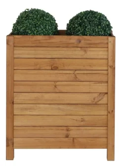 Hög kista för kruka /bredd 60cm/ Bottenjustering/ RDS - Brun