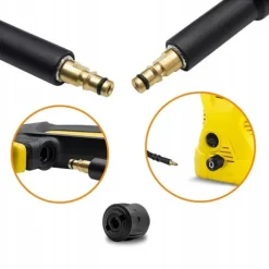 Högtrycksslang 15m Click-Click för Kärcher K2 K3 K4 K5 K6 K7 högtryckstvätt