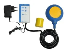 Högvattenlarm för avloppsvatten med reläsensor