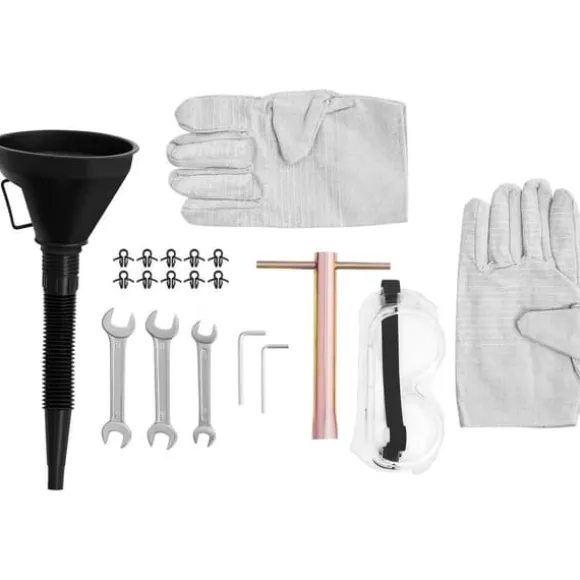 hillvert - Bensindriven flismaskin - 6,5 HK - 70 mm