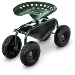 hillvert - Mobil trädgårdssits - 150 kg - Höjdjusterbar