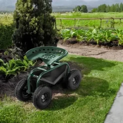 hillvert - Mobil trädgårdssits - 150 kg - Höjdjusterbar