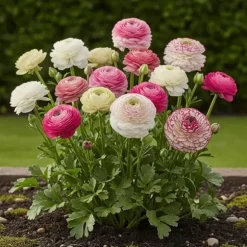 Hjärta av exotism blomlökar - Ranunkler Ranunculus blandning av pastellfärger (40 stycken) diameter 5-6cm