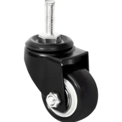 Hjul till odlingslåda 4 st svart 8x3,5x8 cm järn