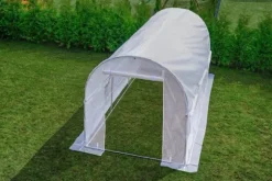 Hållbart 10m² hobbyväxthus med UV-4-filter & ventilationsfönster för optimal växttillväxt