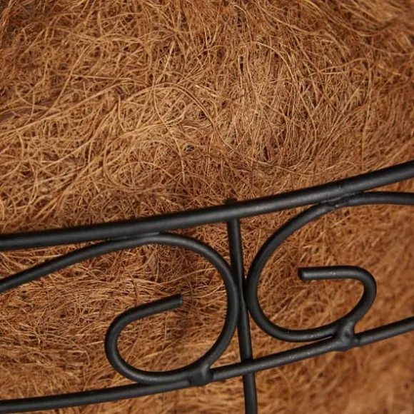 Hängande blomkorgar, 65x35x35 cm, Brun