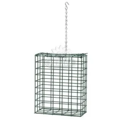 Hängande nätmatningsstation för nötter och jordnötter för vilda fåglar